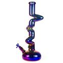 Bong de cristal Rainbow Zigzag (Blaze Glass)