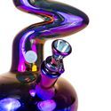 Bong de cristal Rainbow Zigzag (Blaze Glass)