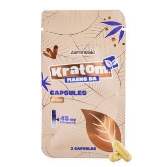 Cápsulas de kratom - Extracto de 45mg (Zamnesia)