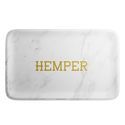 Bandeja para liar Luxe Marble blanca (Hemper)