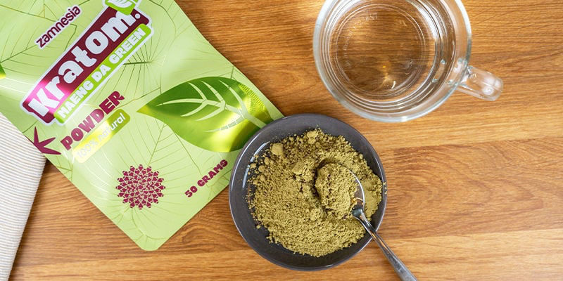 El kratom y los análisis de drogas