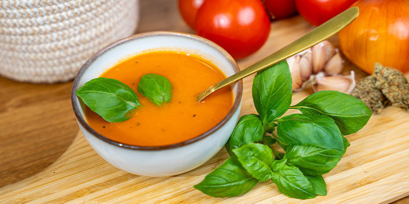 Sopa De Tomate Con Terpenos