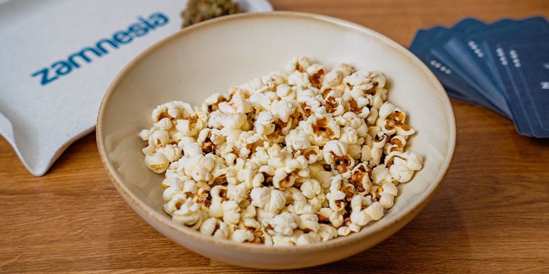 Palomitas De Maíz Con Cannabis (Súper Fáciles)