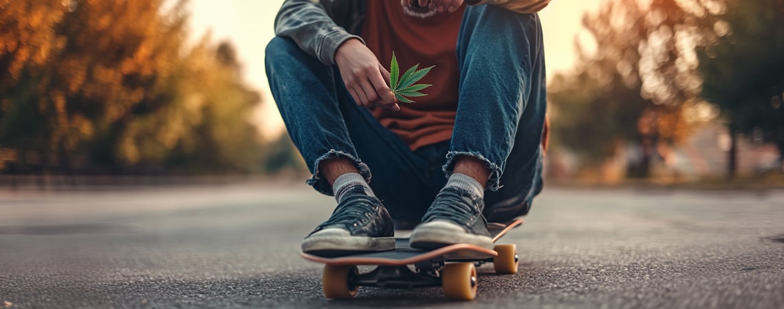 La Relación De La Cultura Cannábica Con El Skate