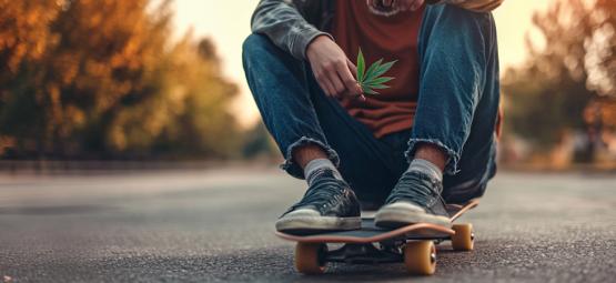 La Relación De La Cultura Cannábica Con El Skate